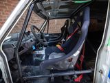 a car that has a seat in the back of it