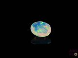 an oplite is shown in the dark with a black background