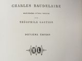 an old book with a black and white image of a man ' s face