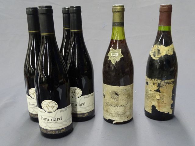 POMMARD, POTHIER RIEUSSET, 1 bouteille de 1976, POMMARD, René TAR...