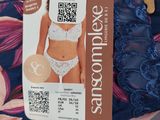 an image of a close up of a woman ' s underwear on a hanger