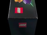 a black box with a picture of a bunch of flowers on it