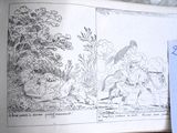 une photo d'un livre sur lequel figure un dessin