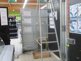 an image of a kitchen with a ladder in it