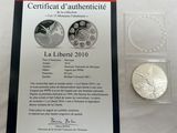certificat d'authenticité d'une pièce d'argent de la Monnaie royale canadienne
