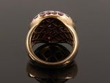 an 18k gold ring set with rub rub rub rub rub rub rub rub rub rub rub rub rub rub