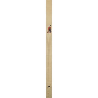an image of a pole with a picture of a man and a woman on it