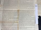 an old document of the declaration of the united states of america