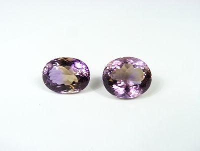 2 amétrines ovales 31.06 cts 22.2x16.5x13.3 n°25346218