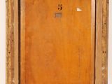an image of a painting of a wooden frame with a number 13 on it