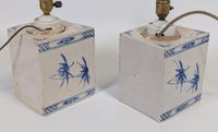 Lot de (x2) briques à herbes en porcelaine ajourée type "bla… (photo 5)