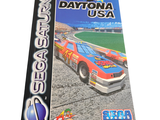 the instruction manual for the daytona usa nascar car is on display