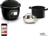 an image of a kitchen app on the screen of an appliance