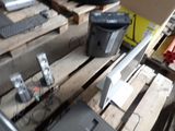 a lot of electronics that are sitting on pallets