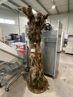 Tronc d'arbre artificielle, hauteur 223 cm, en l'état