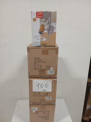 Lot de 12 appliques murales orientables Perfectline en bois …