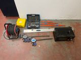 a lot of tools that are laying out on the floor