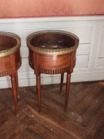 PAIRE DE JARDINIERES de style Louis XVI en acajou et placage… (photo 4)