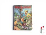 an image of a children ' s book with an image of a man and a dog