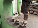 a machine that is sitting on the ground in a factory