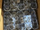 a cardboard box with a bunch of bags in it