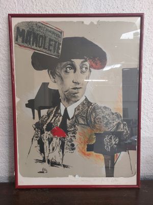 la photo d'une photo représentant un homme portant un chapeau