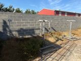 a concrete wall that has been built into the side of a building