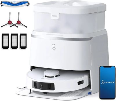 ECOVACS Robot Aspirateur Laveur DEEBOT T30 Pro
