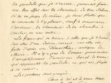 gros plan d'une lettre écrite à la main sur un morceau de papier