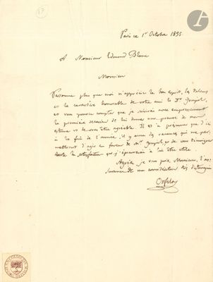 an old letter with a picture of a man holding a tennis racquet