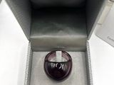 a ring in a box with a ring inside of it
