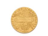 an image of a gold coin on a white background