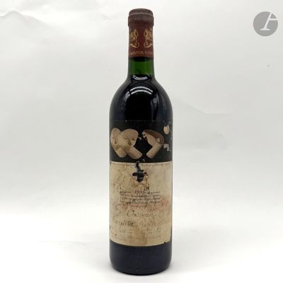 1 B CHÂTEAU MOUTON ROTHSCHILD (e.t.h. à e.a.), GCC1 Pauillac, 1986