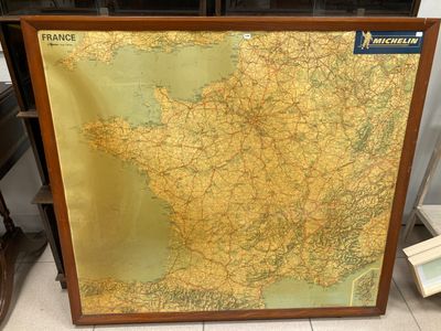 Carte géographique de la France. - Photo 1