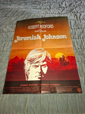 affiche Jeremiah Johnson 60 X 80 cm