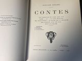un livre ouvert sur lequel figure l'image d'un éléphant
