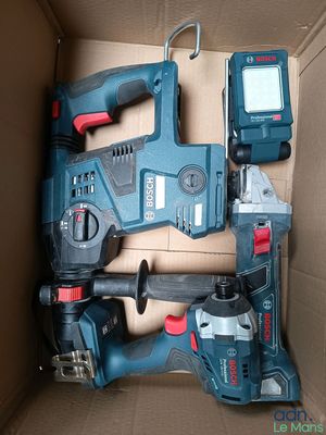 two power tools in a box that are in the box