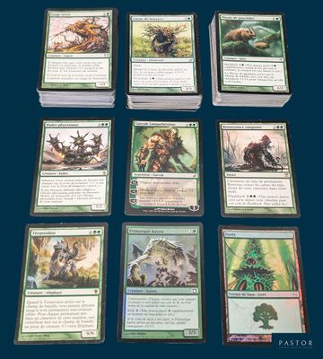 Ce jeu de cartes comporte beaucoup de cartes, vraiment beaucoup de cartes.