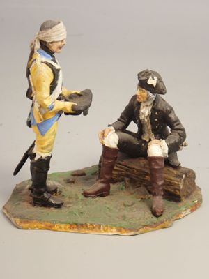 Figurines d'artistes - Louis XIV, 80 mm, " S'il vous plait!"…