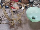 a table that has a bowl on it and other items on the table