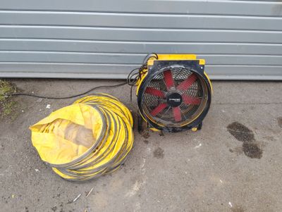 Ventilateur avec gaine TROTEC SCHLAUCHADAPTER TTV4500HP