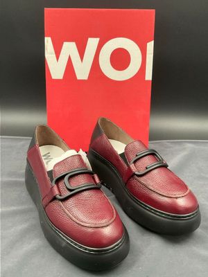 WONDERS, Taille 36, modèle Nora Wild, mocassins en cuir bord…