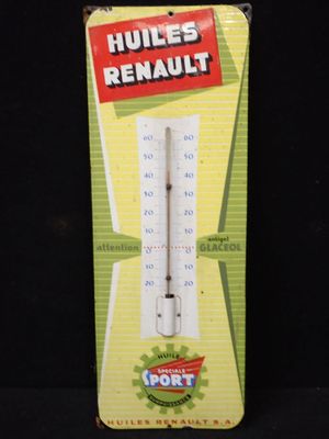 l'image d'un thermomètre dans une boîte, sur fond noir