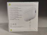 packaging of a white apple airpods with a box on top of it
