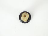 an image of a white and black object on a white surface