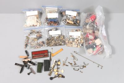 a lot of assorted items sitting on a table