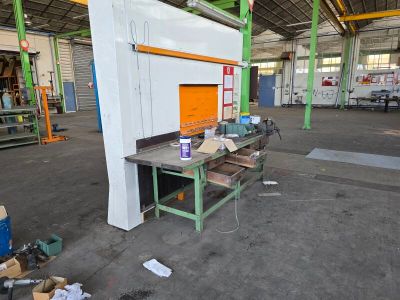 a large machine that is sitting in a building