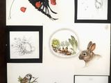 une photo représentant des oiseaux et d'autres animaux
