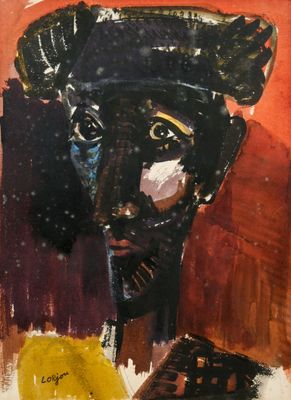 une image d'un tableau représentant un homme coiffé d'un chapeau