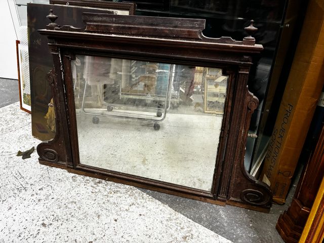 Miroir de toilette basculant et réglable. En l'état